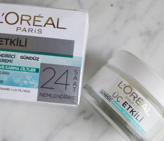İnceliyoruz: L'Oréal Paris 3 Etkili Nemlendirici Krem